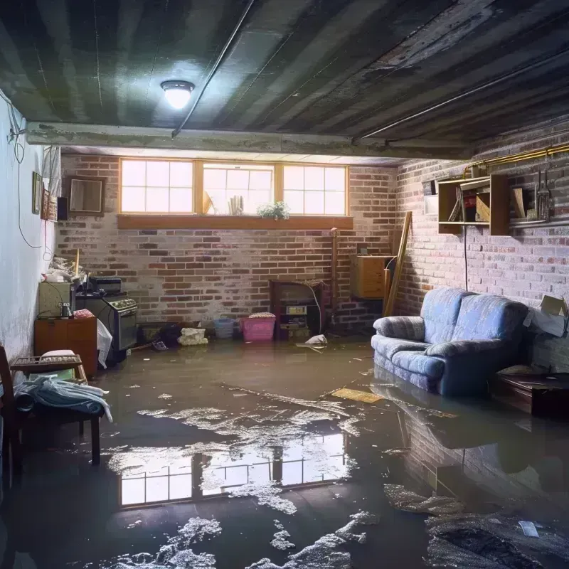 Flooded Basement Cleanup in Woonsocket, SD